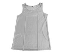 EMF Shielding Vest, Breathable Protective Radiation Blocking Wear for Office Home Silver Fiber Cotton Sleeveless Pullover Unisex L 1 Piece