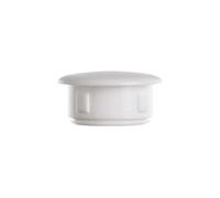 EMFA Plastic Hole Cover Caps 106 mm white - Push Fit Plugs for Furniture and Mounting Holes - 10,6 cm - Pack of 101
