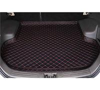 EMFAL Car Leather Boot Liner Mat for C-itroen C4 Coupe 1.Gen 2004-2010,Anti-Scratch Anti-Slip Waterproof Boot Mats Protector Cover,Tailored Leather Car Interior Accessory,E/Black+Red
