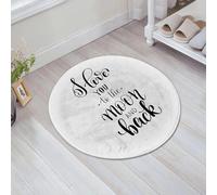 EMFSLA Bath Mat 24x24 in,i love you to the moon and back handwritten calligraphy lettering quote to valenti,Non-Slip Bathroom Mat Machine-Washable,Ultra Soft and Water Absorbent Bath Rug for Bathroom