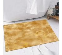 EMFSLA Bath Mat 24x35 in,Marble, Cloudy Granite, l, Crystal, Rock Formation, Motif,Non-Slip Bathroom Mat Machine-Washable,Ultra Soft and Water Absorbent Bath Rug for Bathroom