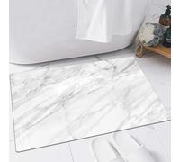 EMFSLA Bath Mat 24x35 in,Marble, granite surface pattern with sketch effect, nature effect and style image,Non-Slip Bathroom Mat Machine-Washable,Ultra Soft and Water Absorbent Bath Rug for Bathroom