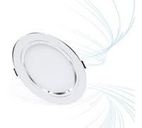 EMFYL fortunate lights 2pcs/lot Led Ceiling Downlight 5W 9W 12W 15W 18W AC 220V 230V 240V LED Bathroom Lamps Living Room Light Home Indoor Lighting (Color : Cold White, Size : White 12W)