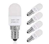 EMFYL fortunate lights 4Pack LED Light Bulbs 1.5W E14 Bulb Equivalent 15W Mini Small Screw Lightbulbs 2700K Warm/Cold White 150Lm Energy Saver (Color : Day White 6000K, Size : 1.5W)