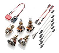 EMG 1-2 Pickup Conversion Wiring Kit Solderless Long Shaft (Les Paul) 19mm