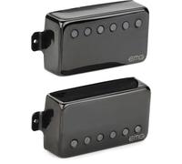 EMG 57/66 Bridge and Neck Humbucker Guitar Pickups Set, Black Chrome