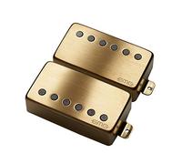 EMG 57/66 Bridge and Neck Humbucker Guitar Pickups Set, Brushed Gold
