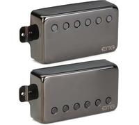 EMG JH James Hetfield Signature Guitar Pickup Set, Black Chrome, EM943260