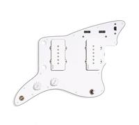 EMG Jmaster Loaded Pickguard System White