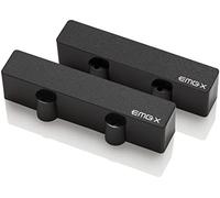 EMG JX Bass Guitar Pickup Set, Black