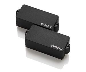 EMG P-X Active Bass Pickup Set, Black