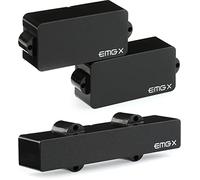 EMG PJX-Set 4-string Bass PJ-X Pickups for Standard PJ Bass, Black