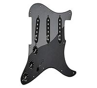 EMG RA-2 Retro Active Pro Series Prewired Guitar Pickguard, Black