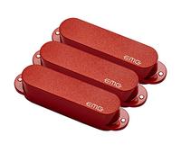 EMG SA SET RED Active Single Coil Pickup Set, Red Set of 3