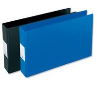 Emgee Lever Arch File PVC 75mm Spine Landscape Blue A3 Ref 570491 [Pack of 2]