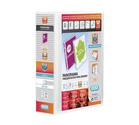 Emgee Presentation Ring Binder PVC 2 D-Ring 65mm Capacity A4 White Ref 560335 [Pack of 4]