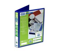 Emgee Presentation Ring Binder PVC 4 D-Ring 25mm Capacity A4 Blue Ref 560312 [Pack of 6]