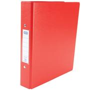Emgee Ring Binders Heavyweight PVC 2 O-Ring Size 25mm A5 Red Ref 500201 [Pack of 10]