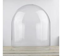 EMH Large Glass Dome Display Cloche Bell 40 x 35.5 cm