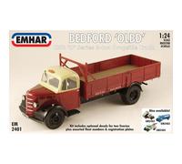Emhar 2401 Bedford O Series LWB Dropside Truck 1:24 Plastic Model Kit