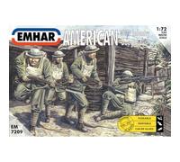 Emhar EM7209 Figure 1/72 WWI American Doughboys Infantry
