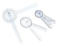 EMI Goniometer 3 Piece Set 12", 8", 6" Plus Carrying Case EGM-429