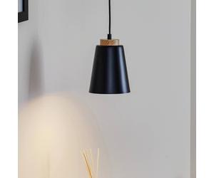 EMIBIG LIGHTING Bolero 1 pendant light, 1-bulb, black