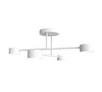 Emibig Halo 4 Light White GX53 Ceiling Light - Size: 20 x 60 x 60cm - Wilko