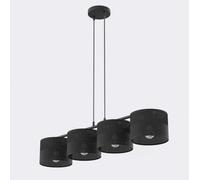 Emibig Lighting Emibig Karbon Pendant Lamp 4 X E27 Black