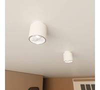 EMIBIG LIGHTING Nano ceiling light, white, 1-bulb, metal