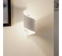 EMIBIG LIGHTING Spiner wall lamp, white, height 30 cm, steel