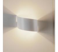 EMIBIG LIGHTING Vero wall light in white lacquered steel