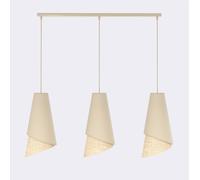 Emibig MODA Pendant Lamp 3 x E27 Beige / Rattan Emibig Beige