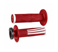Emig Pro V2 Lock-on Grips Full Diamond, red