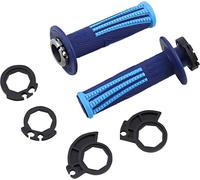 Emig Pro V2 Lock-On ODI Handlebar Grips BLUE NAVY / LIGHT BLUE H36EPDU