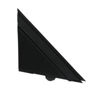EMIGOS Matte Black Car Door Mirror Flag Cover Molding Triangle Cover For FIAT 500 2012-2019 1SD00KX7AA 1SJ85KX7AA Car Accessories (Size : Right)