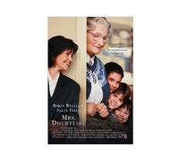 EMIGOS Mrs Doubtfire Movie Poster Canvas Poster Wall Art Decor Print Picture Paintings for Living Room Bedroom Decoration Unframe-style 20x30inch(50x75cm)
