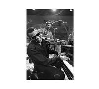 EMIGOS Ray Charles Music Poster Canvas Poster Wall Art Decor Print Picture Paintings for Living Room Bedroom Decoration Unframe-style 12x18inch(30x45cm)