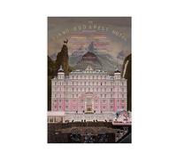 EMIGOS The Grand Budapest Hotel Movie Poster Canvas Poster Wall Art Decor Print Picture Paintings for Living Room Bedroom Decoration Unframe-style 20x30inch(50x75cm)