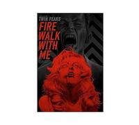 EMIGOS Twin Peaks Fire Walk with Me Movie Poster Canvas Poster Bedroom Decor Sports Landscape Office Room Decor Gift Unframe-style 12x18inch(30x45cm)