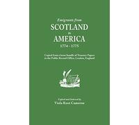Emigrants from Scotland to America 1774-1775