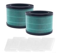 Emiif 2 Pack for MK01 MK06 True HEPA Replacement Filter With Scent for PADS Fit For AROEVE for MK01 MK06 Purifiers And For DH-JH01