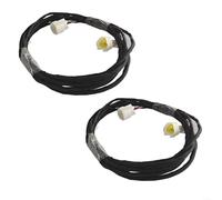 Emiif 2PCS 3 Meters Diesel Heater Lcd Screen Extension Cable Compatible With 2kw, 5kw, 8kw Models Diesel Parking Controller Wiring Accessories