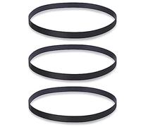 Emiif 3 Pcs Drive Belts Fit for VAX CWCPV011 Compact Power Carpet Vacuum Cleaner Brush Bar Drive Flat Belts