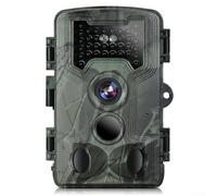 Emiif 36MP Trail Camera with 1080P Video Recording, For night Vision For IR for Wildlife and Home Security, Waterproof and Long Battery Life