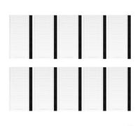 Emiif 4/10 Pack HEPA Filters for Lefant M3/M3 Max Robot Vacuum Cleaner, Washable Vacuum Filters Replacement(10 PACK)
