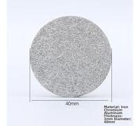 Emiif 40mm Heater Burner Mesh for Webasto AIR TOP 5000, AT3500, THERMO Top ECV & for EVO 45 Parking Heaters, FeCrAl Material, 3mm Thickness, 1 or 2 Pcs(1pcs