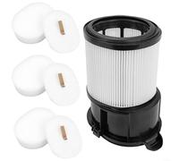 Emiif Base Station Filter with 3 Pack Filter Cotton for Shark IP3251 IP3251C IP3252 IP3251EUT IP1251 IP1250 IP1251C IP1255QPR Robot Vacuum Cleaner