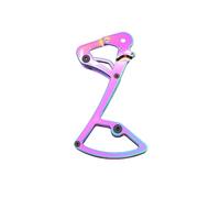 Emiif Bike Electric Rear Derailleur Inner Plate CNC Machined 7075-T651 Aluminium Alloy Compatible with SRAM NX/GX/X1/X01/XX1/Apex 1/Rival 1/Force 1/Eagle Black