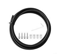 Emiif Bike Hydraulic Disc Brake Hose Tube, Hose Fitting Kit For SRAM Brakes, Red 22/Rival 1/Rival 22/Force 1/Force 22/S700(Silver)